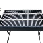 Parrilla acero inoxidable mas Fogón rectangular