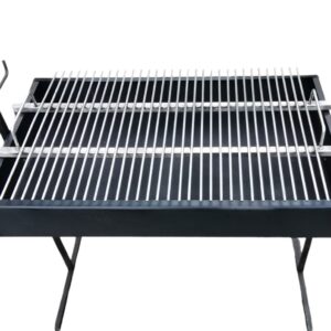 Parrilla acero inoxidable mas Fogón rectangular