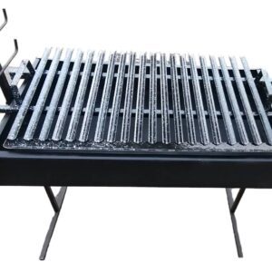 Parrilla enlozada mas fogón