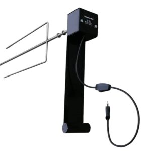 Asador inoxidable con motor de capacidad 30 kilos