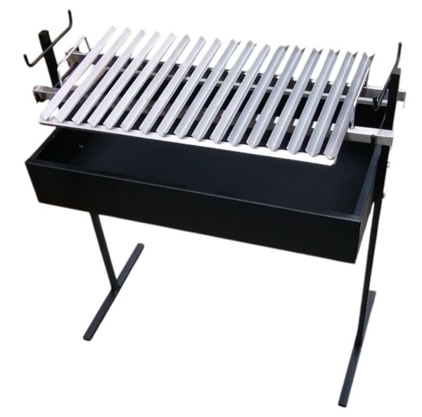 Fogón Rectangular Desarmable con Parrilla Inoxidable - Imagen 2