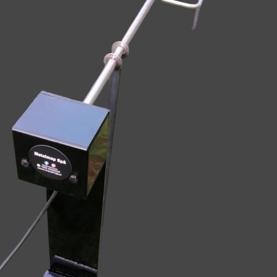 Asador 2 metros acero inoxidable