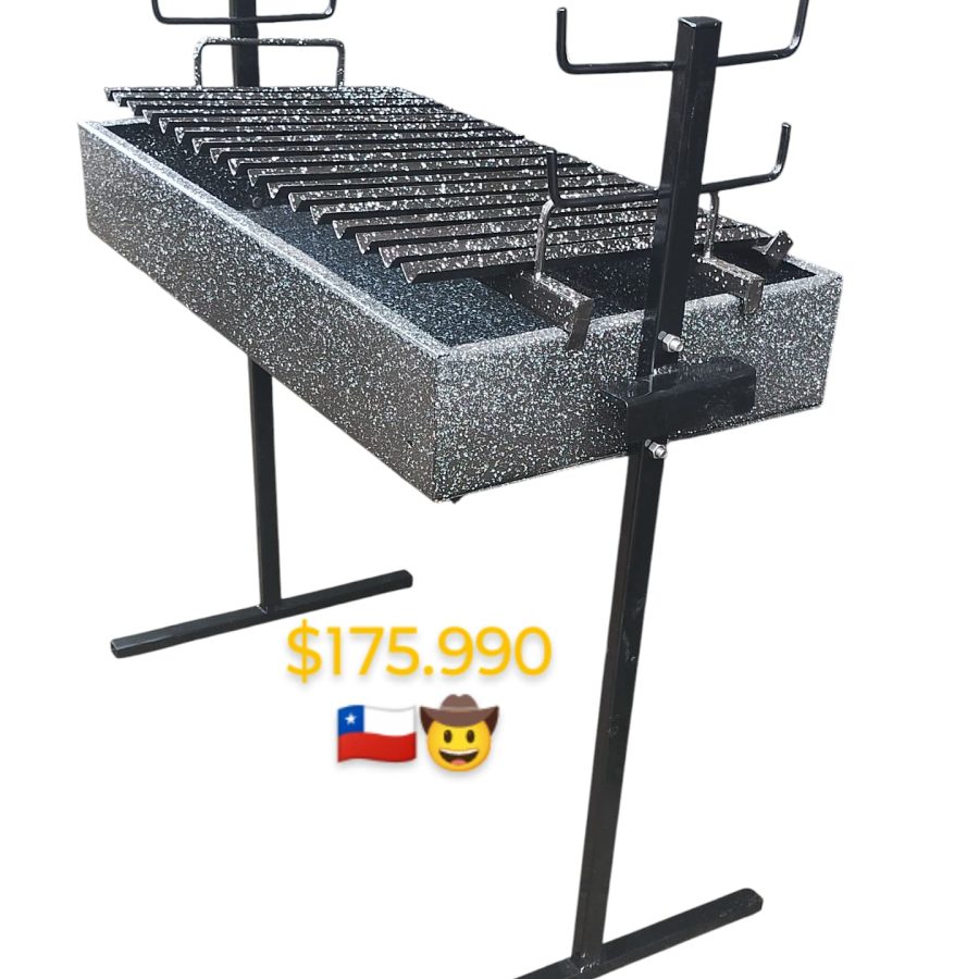 Fogón y parrilla enlozada