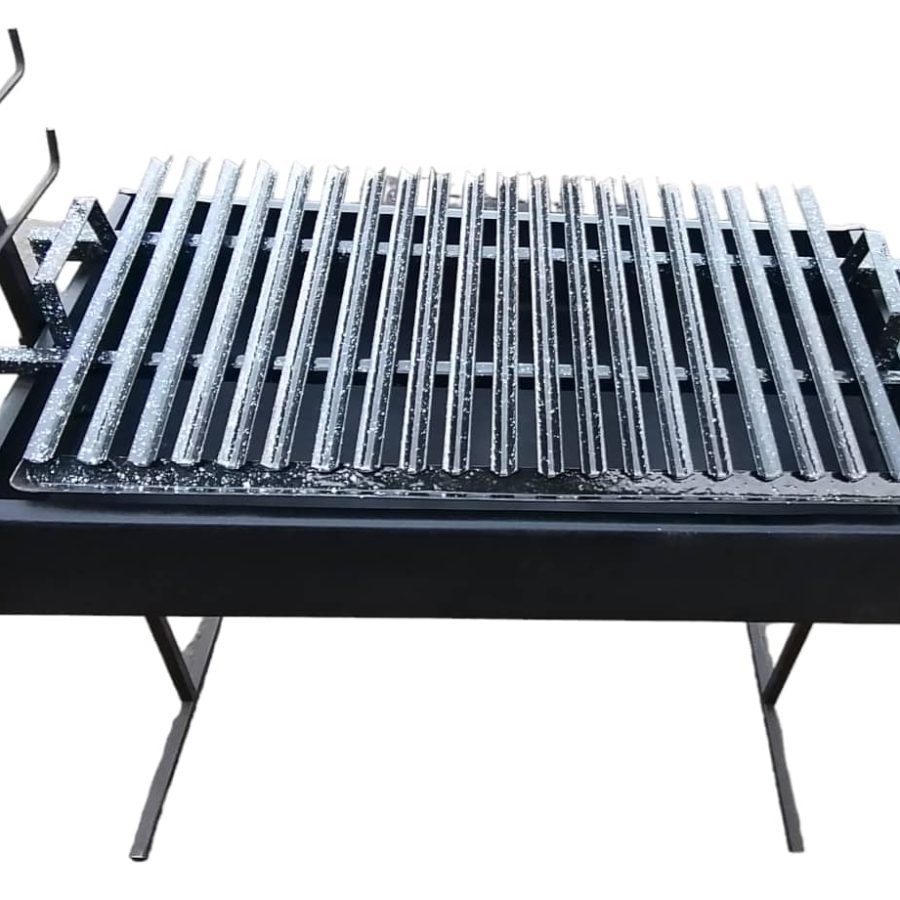 Parrilla enlozada mas fogón